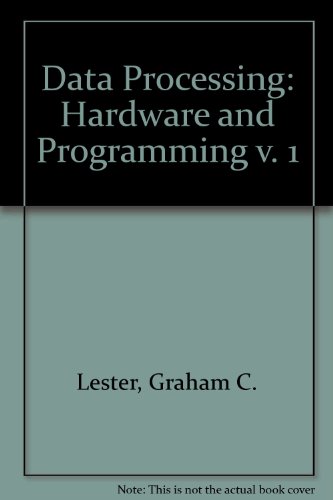 9780582413900: Hardware and Programming (v. 1) (Data Processing)
