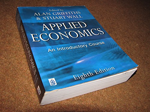 9780582414549: Applied Economics: An Introductory Course