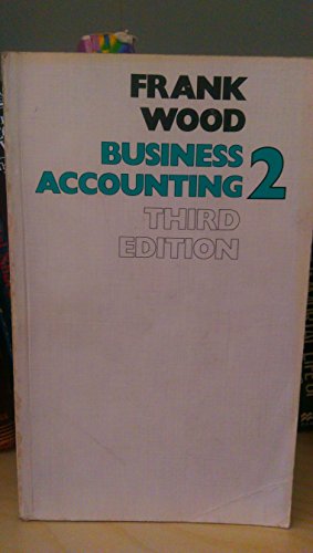Imagen de archivo de Business Accounting: v. 2 a la venta por AwesomeBooks