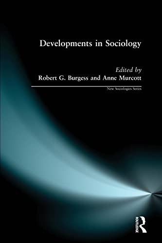 Imagen de archivo de Developments in Sociology (New Sociologies Series) a la venta por Chiron Media