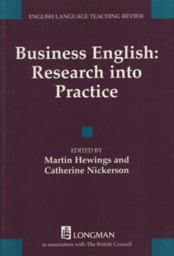 Beispielbild fr Business English: Research into Practice (British Council ELT Review Series) (ELTR) zum Verkauf von WorldofBooks