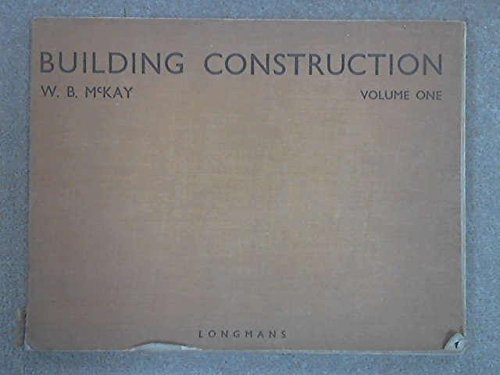 Building Construction (Volume 1)