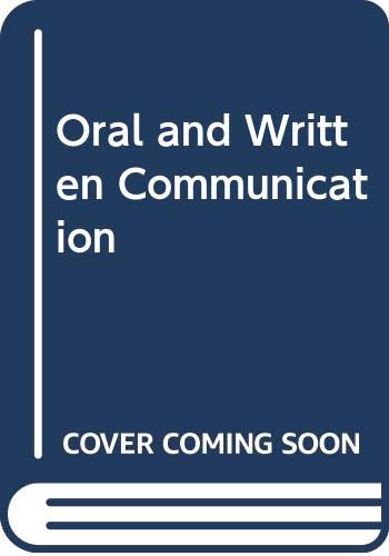 9780582422254: Oral and Written Communication