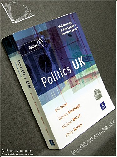 Stock image for Politics UK (4th Edition) for sale by Wonder Book