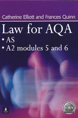 Stock image for Law for AQA: *AS *A2 modules 5 and 6 for sale by WorldofBooks