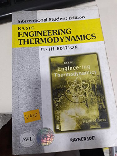 Stock image for Basic Engineering Thermodynamics for sale by Greener Books