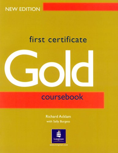 9780582429697: First Certificate Gold Students Book New Edition