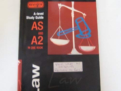 Beispielbild fr Law (A-Level Study Guide) zum Verkauf von MusicMagpie