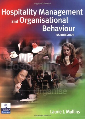 Imagen de archivo de Hospitality Management and Organisational Behaviour a la venta por Anybook.com