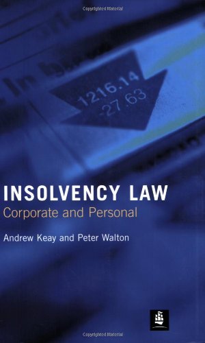Imagen de archivo de Insolvency Law: Corporate and Personal a la venta por WorldofBooks