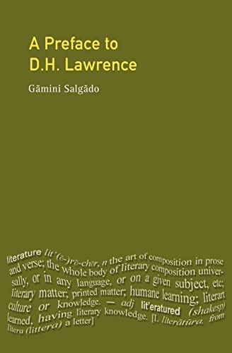 Beispielbild fr A Preface to D. H. Lawrence (Preface Books) zum Verkauf von WorldofBooks