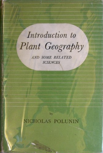 Imagen de archivo de Introduction to Plant Geography and Some Related Sciences a la venta por BookDepart