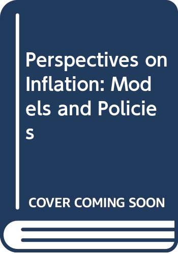 9780582441903: Perspectives on Inflation: Models and Policies