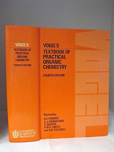 Imagen de archivo de Vogel's Textbook of Practical Organic Chemistry, Including Qualitative Organic Analysis a la venta por Books of the Smoky Mountains