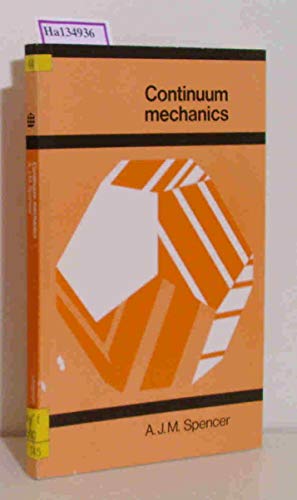 9780582442825: Continuum Mechanics (Longman mathematical texts)