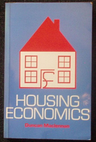 Stock image for Housing Economy for sale by Better World Books Ltd