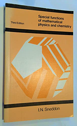 Imagen de archivo de Longman Mathematical Texts: Special Functions of Mathematical Physics and Chemistry a la venta por Anybook.com