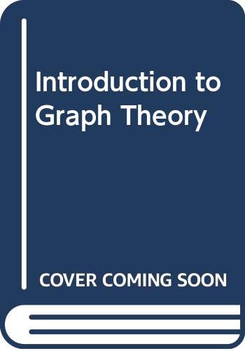 Stock image for Introduction to Graph Theory for sale by PsychoBabel & Skoob Books