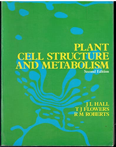 Imagen de archivo de Plant Cell Structure and Metabolism a la venta por AwesomeBooks