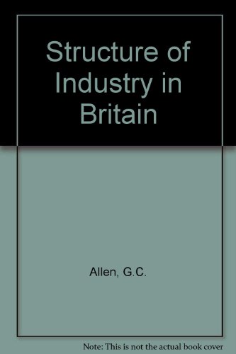 Stock image for Structure of Industry in Britain for sale by medimops