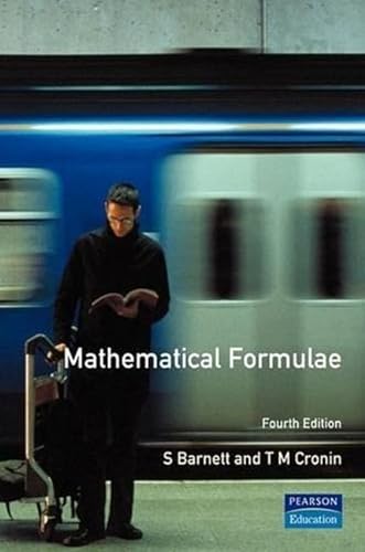 Stock image for Mathematical Formulae: for Engineering and Science Students for sale by WorldofBooks