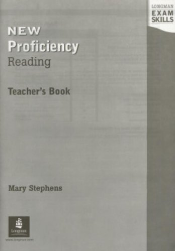 Beispielbild fr Longman Exam Skills CPE Reading Teacher's Book New Edition zum Verkauf von Buchmarie
