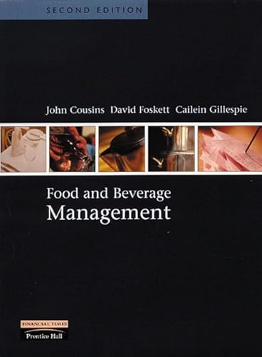 Beispielbild fr Food and Beverage Management zum Verkauf von Reuseabook