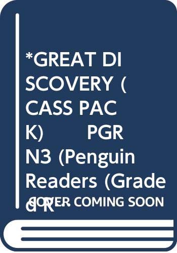 Imagen de archivo de The Great Discovery Book & Cassette (Penguin Readers (Graded Readers)) a la venta por medimops