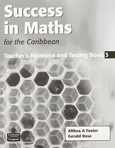 Stock image for Success in Maths for the Caribbean Teacher's Book 3: Teacher's Book 3 for sale by Phatpocket Limited