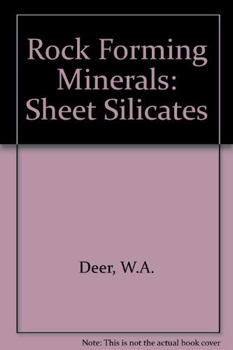 Stock image for Rock-Forming Minerals: Vol. 3 : Sheet Silicates for sale by Alien Bindings