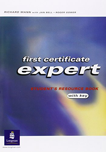9780582469273: First Certificate Expert Student Resource Book with Key