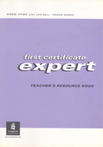 Stock image for First Certificate Expert : Teacher's Resource Book for sale by medimops