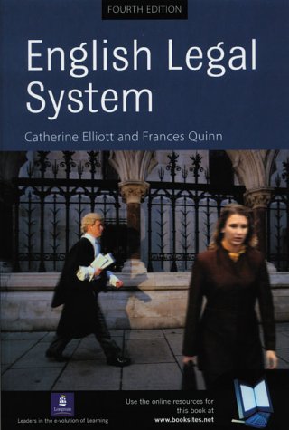 Imagen de archivo de English Legal System a la venta por AwesomeBooks