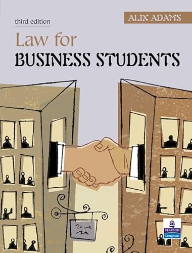 Beispielbild fr Law for Business Students zum Verkauf von WorldofBooks