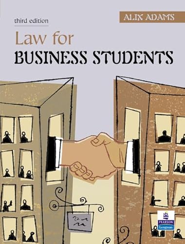 9780582473188: Law for business students