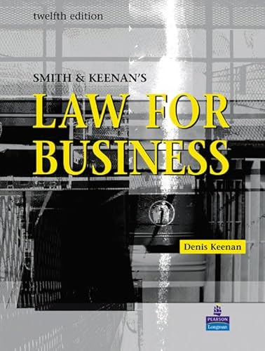 Beispielbild fr Law for Business zum Verkauf von WorldofBooks