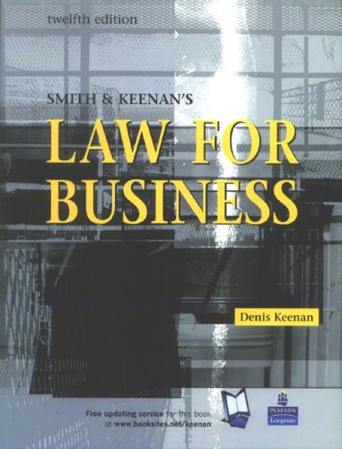9780582473324: Law for Business