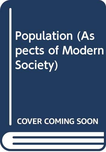 Imagen de archivo de Population (Aspects of Modern Society) a la venta por medimops