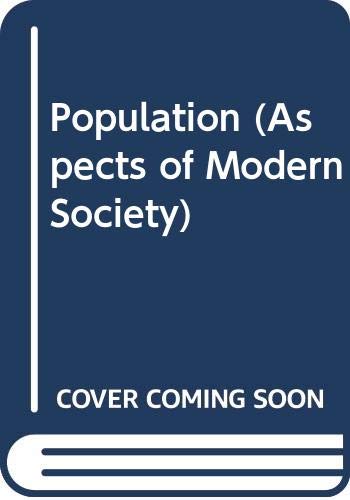 Stock image for Population (Aspects of Modern Society) for sale by medimops