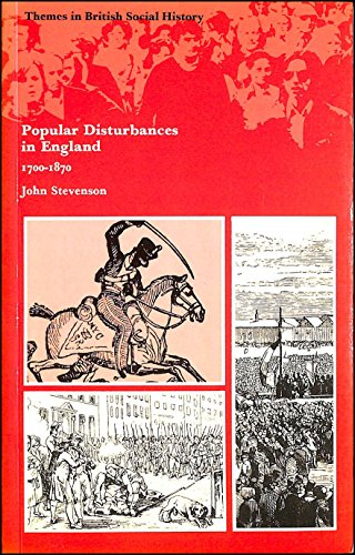 Beispielbild fr Popular Disturbances in England, 1700-1870 zum Verkauf von Better World Books