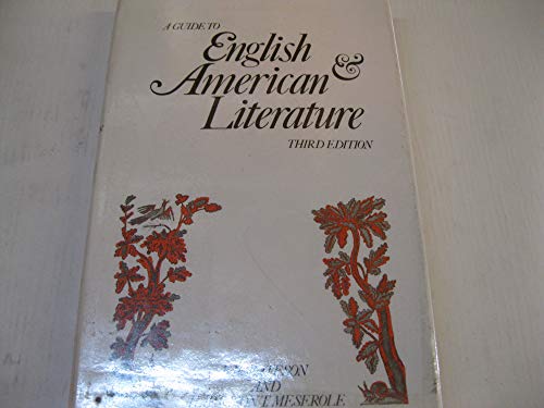 Stock image for A Guide to English and American Literature for sale by Anybook.com