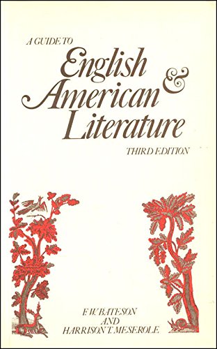 Stock image for A Guide to English and American Literature for sale by Better World Books
