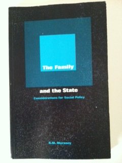 Imagen de archivo de Family and the State: Considerations for Social Policy a la venta por The Guru Bookshop