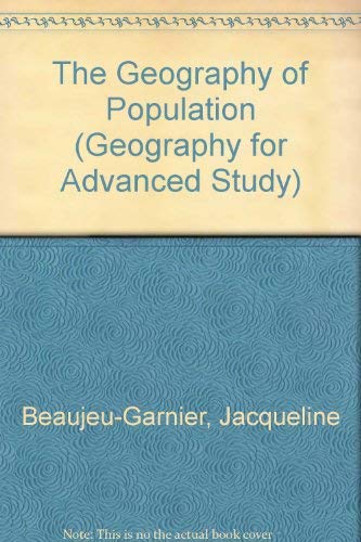 Beispielbild fr Geography of Population zum Verkauf von Better World Books