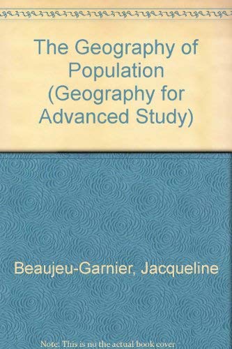 9780582485709: The Geography of Population (Geography for Advanced Study S.)