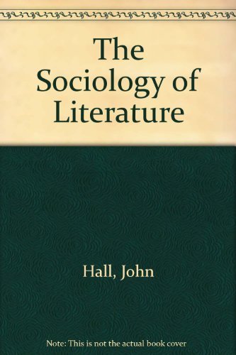 Stock image for The Sociology of Literature for sale by Better World Books