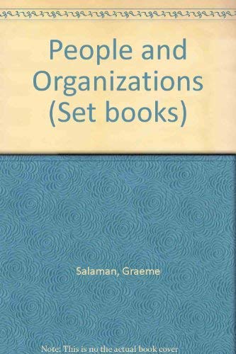 Beispielbild fr People and Organizations (Set books) zum Verkauf von WorldofBooks