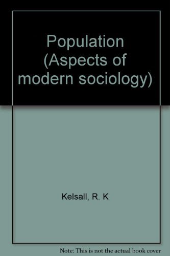 Beispielbild fr Population (Aspects of modern sociology) zum Verkauf von Kennys Bookshop and Art Galleries Ltd.