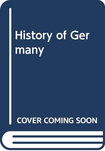 9780582488175: History of Germany