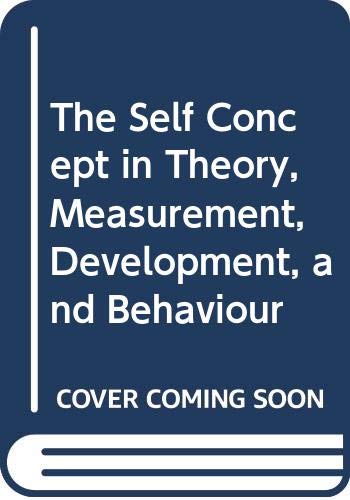 Beispielbild fr The Self Concept: Theory, Measurement, Development and Behaviour zum Verkauf von WorldofBooks